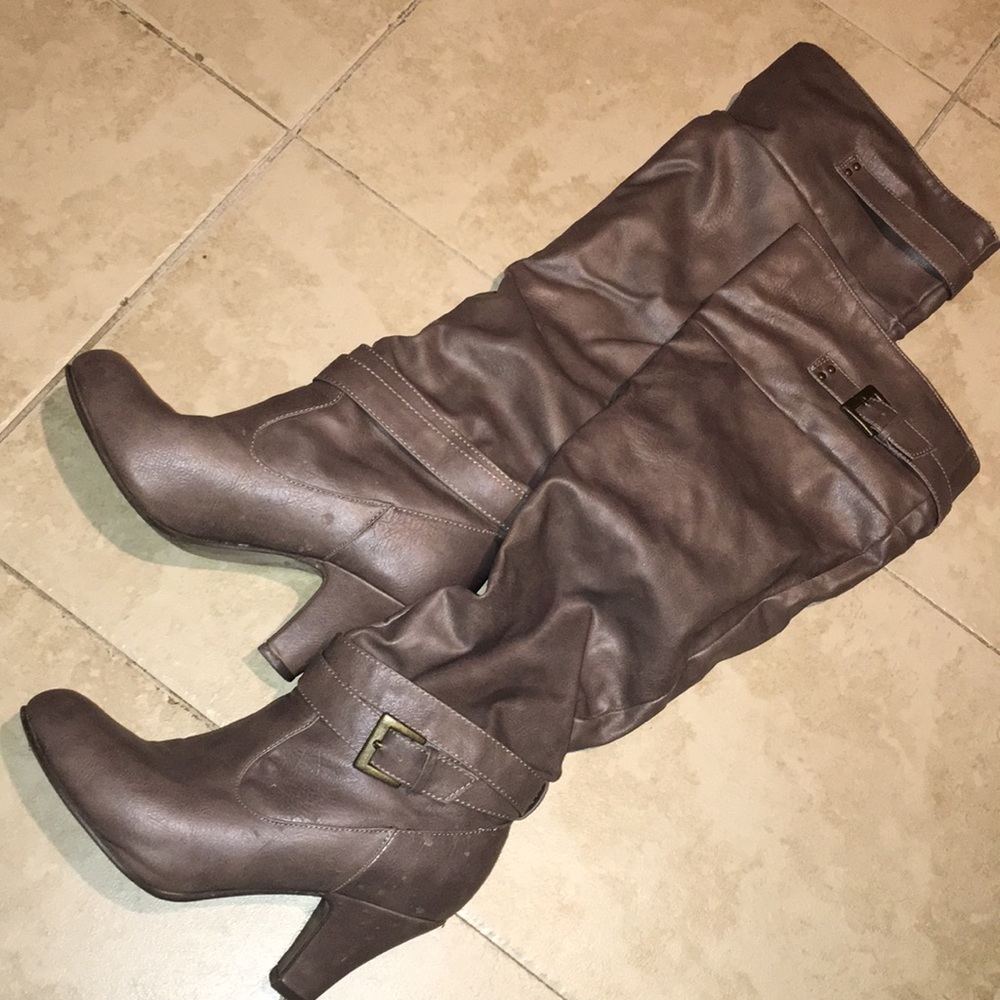 Knee high boots